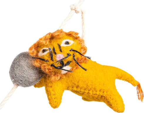 Bloomingville Multicolor Wool Felt Animal Shaped Garland...