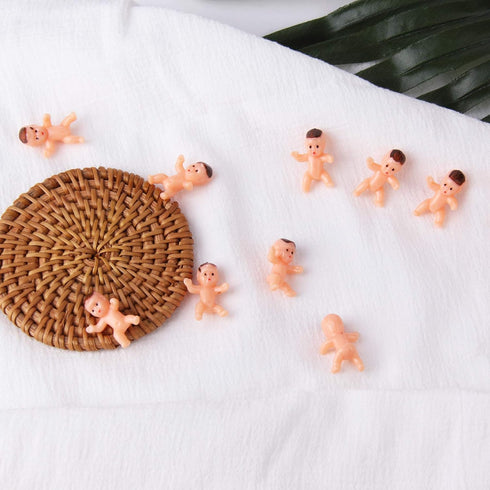 36pcs Mini Plastic Babies for Baby Shower, ice Cube Game, Party Decorations, Baby Toys...