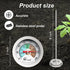 KT THERMO Compost Soil Thermometer Worm Thermometer Out Door Planting soli Temperature Measurement with 2.5 dial and 8 Inch Stainless Steel Probe...