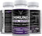 OX NUTRITION 10 in 1 Elderberry, Vitamin C, Zinc, Vitamin E, Vitamin B6, Echinacea, Garlic, Turmeric, L-Glutamine HCL & Lactobacillus Probiotics &...
