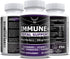 OX NUTRITION 10 in 1 Elderberry, Vitamin C, Zinc, Vitamin E, Vitamin B6, Echinacea, Garlic, Turmeric, L-Glutamine HCL & Lactobacillus Probiotics &...