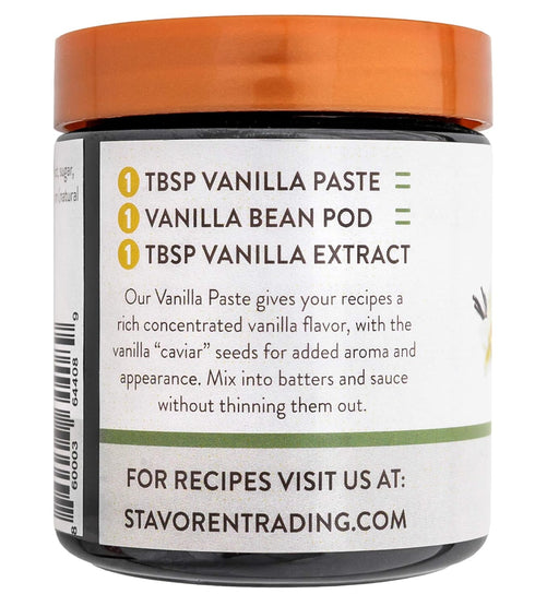 Mexican Vanilla Bean Paste - 4oz. - Baking, Cooking, and Desserts by Stavoren Trading Co....
