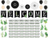 61 Pieces Simply Boho Welcome Classroom Bulletin Board Set Eucalyptus Bulletin Board Classroom Decoration Balloon Paper Fans Cutouts for Primary S...