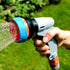 GRÜNTEK Garden Hose Nozzle, Water Spray Gun: 7 Spray Nozzle for Car washing and cleaning or Watering Flowers Lawn and Garden...