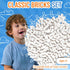 Strictly Briks Classic Bricks Starter Kit, White, 192 Pieces, 1x2 Inches, Building Creative Play Set for Ages 3 and Up, 100% Compatible with All M...
