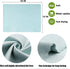 KTT Microfiber Cleaning Cloth,Reusable Magic Lint Free Cloth.Wipe Water Streak Free Miracle Microfiber Towels for Cars,Home Window Mirror Glass an...