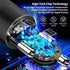 ?MFi Certified?iPhone 15 Fast Car Charger, Braveridge 75W Dual USB-C PD&QC Car Power Cigarette Lighter USB Car Charger Adapter with 6FT Type-C Cab...