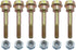 575938801 Set of 6 Shear Bolts and Hex Nuts fits Poulan Pro Snow Blower...