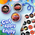 30 x Edible Cupcake Toppers – Cars Lightning McQueen Themed Collection of Edible Cake Decorations | Uncut Edible on Wafer Sheet...