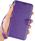 Wallet Case Compatible with Samsung Galaxy S9, Purple, Card Slots & Kickstand...