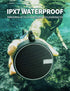 INSMY C12 IPX7 Waterproof Shower Bluetooth Speaker, Portable Small Speaker, Speakers Bluetooth Wireless Loud Clear Sound Support TF Card Suction C...