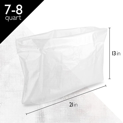 Slow Cooker & pot Liners Fits 7-8 Quarts, Extra Large Pot Liners SIZE: 13'' x 21'' x 4'' Inches, 4" Gusset Bottom, Extra Large Pot Liners, 20 pack...