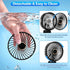 Handheld Fan,Portable Fan,Neck Fan,3600mAh Rechargeable,180° Adjustable,3 Speeds,Quiet Fan with 8-16h Working Time,Super Wind, Fan with Power Bank...