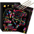 Scratch Art Rainbow Paper 36 Sheets, Colorful Magic Papers Black Scratch it Off Art Crafts Notes Boards with 4 Scratch Pen for Kids Easter Basket ...