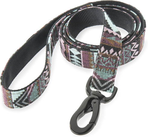 Embark Urban Dog Leashes - Colorful, Strong and Sturdy Dog Leash for Small, Medium and Large Breed Dogs (Aztec, 4 Ft)...