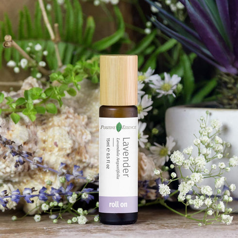 Lavender Essential Oil Roll On, Pure Lavender Essential Oil and Jojoba Oil for Relaxation and Skin Application, Leak-Proof Rollerball (15 mL)...