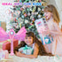 Bubble Wands for Kids Toys for 3 4 5 6 Years Old Girls: Light Up Bubble Wand Outdoor Toys for Girls Ages 4-8 Bubble Party Favors for Kids 4 Year O...