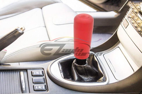 Red Shift Knob Stick Frosted Matte Crystal Bubble Long Throw Gear Shifter 20cm...