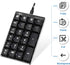 Perixx PERIPAD-303B, Backlit Mechanical Numeric Keypad - USB - Office Shortcut Keys - Full Size 22 Keys - Kailh Brown Switch Keys...