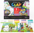 Arteza Kids Air-Dry Clay, 36 Bars, Magical Creatures Modeling Clay-by-Numbers Kit, 7 Magical Cards, 14 Googly Eyes, Craft Supplies for Learning Ce...