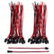 22 AWG JST SM 2 Pin Plug Male and Female Connector Adapter with 135 mm Electrical Cable Wire for LED Light, 20 Pairs...