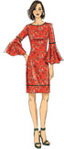 Butterick Patterns Women's Plus Size Sheath Dress Sewing Patterns...