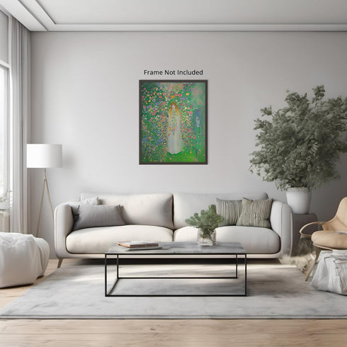 Posterizer 1 pcs-delicate vintage floral garden art-oil painting inspired 2-Collectibles & Fine Art-Retro Art-Gift for Men Women Entrepreneur Teen...