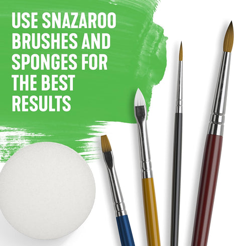 Snazaroo Face and Body Paint, Clown White, 50ml...