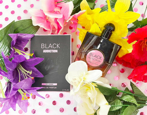 Black Addiction 2.7 Fl Oz Eau De Parfum Travel Size Friendly Perfume 80ml Fragrance For Her Beautiful Gift For Women (Black Addiction 2.7 Fl Oz)...