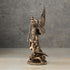Veronese Design 4 Inch Archangel Saint Michael Slaying Demon Resin Figurine Hand Painted Bronze Finish...