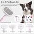 5 IN 1 Pet Grooming Brush Kit,Dog&Cat Self Cleaning Slicker Brush for Shedding.Dematting&Deshedding Dog Brush,Cat Hair Brush,Suitable for Small&La...