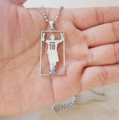 Soccer Jersey Number 10 Necklace Men Women | Soccer Player Argentina 10 Pendant...