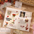 Assorted Flower Stickers - 36 Sheets Scrapbook Stickers nature stickers, Transparent Floral Resin Decals Aesthetic Decoration Stickers for Scrapbo...