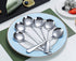 Kyraton 6-Piece Stainless Steel Round Soup Spoons - Dinner & Table Spoons, Silverware Set, Dishwasher Safe...