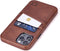 Dockem Wallet Case for iPhone 12 & iPhone 12 Pro: Built-in Metal Plate for Magnetic Mounting & 2 Credit Card Holders: 6.1" Exec M2, Smooth Synthet...