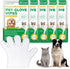 Dog Cleaning Wipes Gloves, Cleaning & Deodorizing Pet Oral Wipes for Cat Cleansing Teeth Glove Wipes - Reduces Plaque and Freshens Breath, Also Us...
