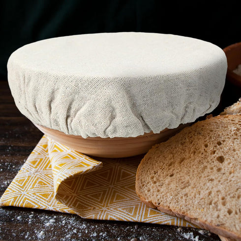 5 Pcs Reusable Bowl Covers 5 Sizes Large Cloth Fabric Bowl Covers Stretch Elastic Food Storage Container Reusable Lids for Bread Proofing Fruit Sa...