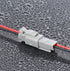 Deutsch DT 2 Pin Connector,2 Way DT Automotive Waterproof Electrical Connector Male Female Plug Wiring Harness,with 16 AWG Cable Wire,for Car,Truc...