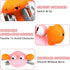 Crawling Crab Toy, Infant Tummy Time Baby Toys, Fun Interactive Dancing Walking Moving Toy Babies Sensory Induction Crabs with Music, Baby Toys Bo...