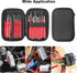 Terminal Removal Tool Kit 36 Pcs Depinning Tool Electrical Connector Pin Removal Tool Kit Pin Extractor Tool Set Wire Terminal Release Tool for Au...