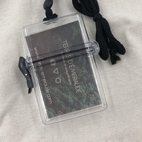 Sport Waterproof Case ID Card Badge Holder Floating Sports Case Heavy Duty Durable Locker Dry Box Fishing License Holder Waterproof(Clear 3Pcs)......