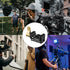 NATO Clamp, NATO Rail Lock Clamp Quick Release with 1/4" 3/8" ARRI Thread, Standard NATO Clamp for Camera Cage Friction Arm Ballhead Cold Shoe Mon...