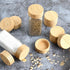 30 Pcs Bamboo Jar Lids, Airtight Bamboo Lids for 4 oz and 8 Square Spice Jars, Good Sealing for Bamboo Wooden Lid, Storage Spice Jars Lids, Round ...