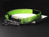 Martingale Collar for Dogs Reflective Nylon Dog Training Collars Soft Padded No Pull Adjustable Collars Stainless Steel Chain Collar for Large/Med...