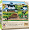 Masterpieces 750 Piece Jigsaw Puzzle for Adults and Family - Amish Frolic - 18"x24"...