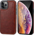 ONETOP Compatible with iPhone 12 Compatible with iPhone 12 Pro Wallet Case with Card Holder, PU Leather Kickstand Card Slots Case, Double Magnetic...