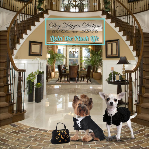 Dog Diggin Designs Runway Pup Collection | Unique Squeaky Parody Plush Dog Toys – Haute Couture Purses & Handbags...