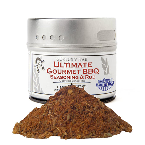 Ultimate Gourmet BBQ Rub | Authentic Artisanal Spice Mix | All Natural, Non GMO Seasoning | Hand Crafted in Small Batches | Made in USA | GLP-1 Fr...