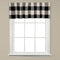SKL Home Grandin Curtain Valance, 58" x 13", Black/Natural...