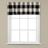 SKL Home Grandin Curtain Valance, 58" x 13", Black/Natural...